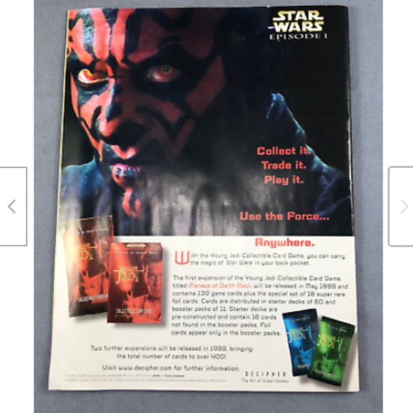 Star Wars Kids Magazine Winter 2000 Issue 7 Sebulba Podracer - Picture 5 of 5